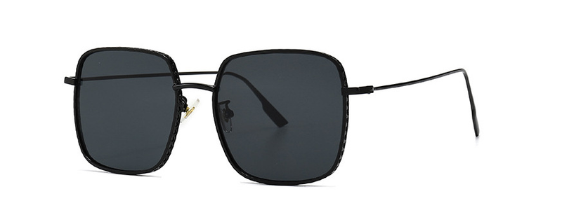 new modern retro square frame sunglasses INS style street style big-name sunglasses 8030_autovado.com