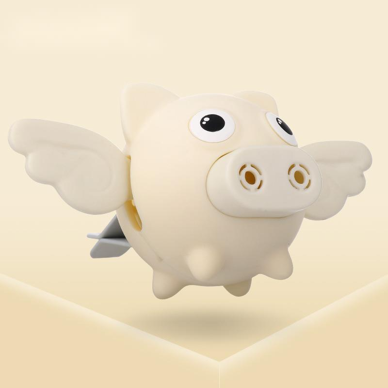 New Perfume Flying Pig Air Outlet Perfume Flying Pig Creative Perfume Car Air Outlet Fragrance Car Cartoon Piglet Accessories_autovado.com