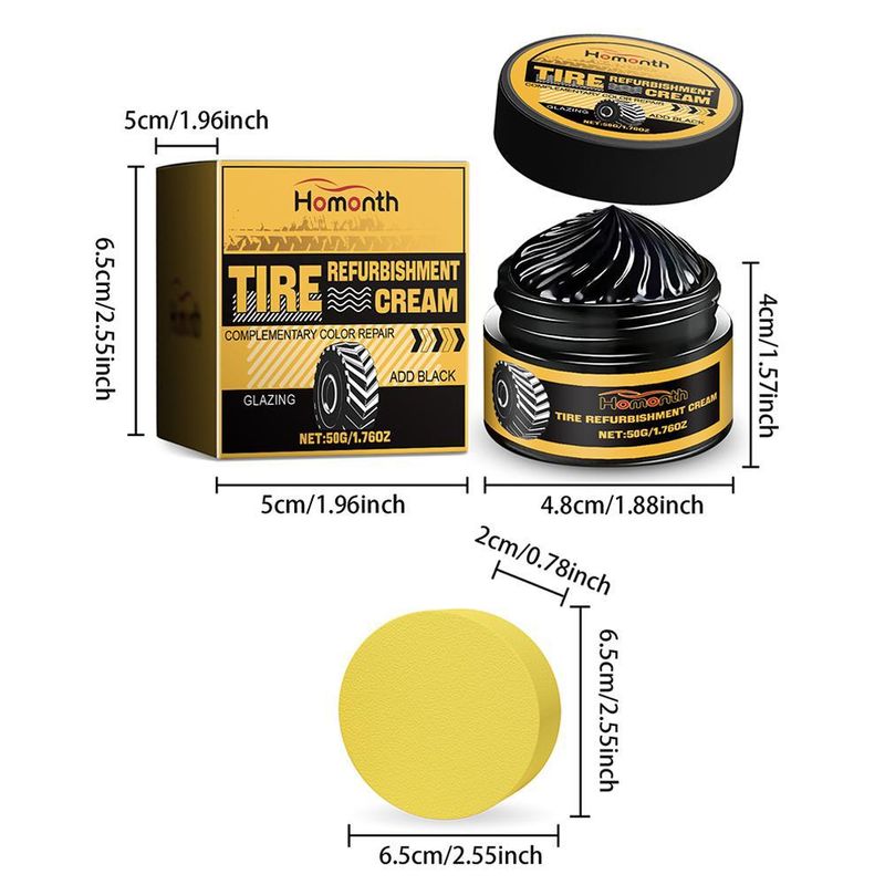 retreading Automotive Tyre Polishing Paste Long Lasting Waterproof And Antifouling Protection Tire Anti-aging_autovado.com