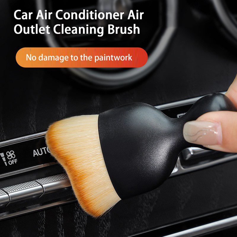 Yuanmheng Air Outlet Brush Car Crevice Dust Removal Air Conditioner Brush Car Interior Cleaning Tool_autovado.com