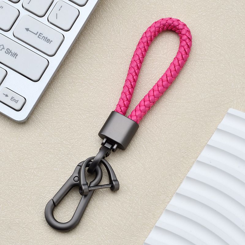 Creative Internet Celebrity Keychain Women's Car Rope Keychain Cute Ins School Bag Pendant Chain Ring Keychain_autovado.com