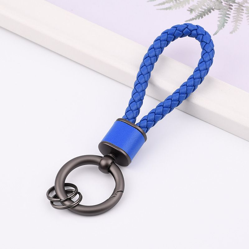 Fashion Braided Rope Anti Lost Keychain Chain Personalized Car Keychain Female Cute Women's Bag Key Pendant_autovado.com