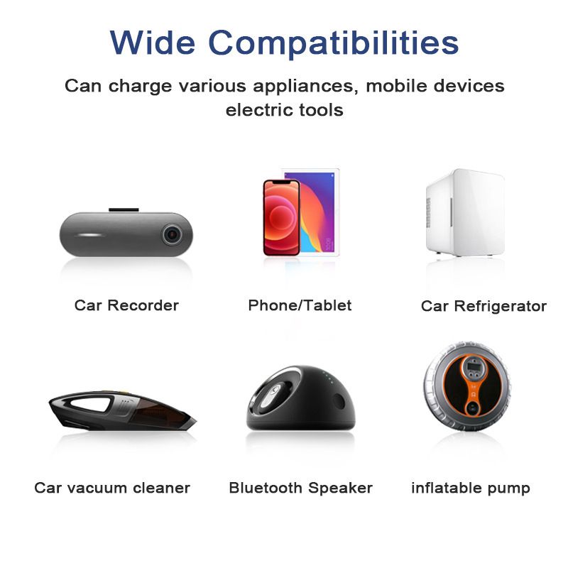 New one to four multifunctional car cigarette lighter A+C mobile phone charger_autovado.com