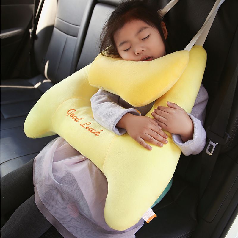 Children's car sleeping artifact car pillow long-distance car seat belt rear seat co-pilot neck pillow_autovado.com