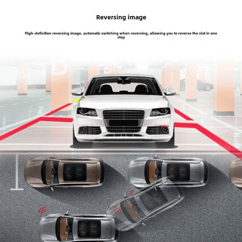High-definition 1080P three-recording driving recorder multi-lens panoramic parking app interconnected monitoring vehicle camera_autovado.com