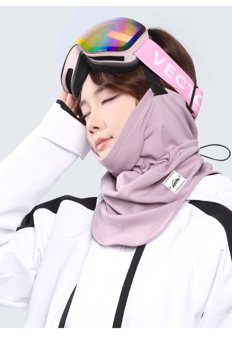 Winter Ski Mask Windproof Snowproof Warm Neck Protection Breathable Quick-dry Cycling Cold-proof Korean Style V-shaped_autovado.com