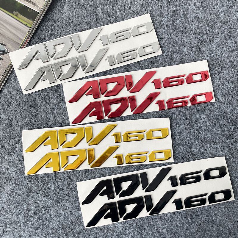 Suitable For Honda ADV 160 Motorcycle 3D Stereoscopic Soft Adhesive Waterproof Modification Body Decorative Sticker_autovado.com