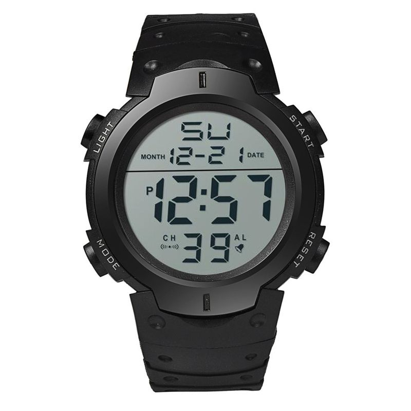 Factory wholesale male and female student fashion large screen electronic watch Middle School student girlfriends couple sports electronic watch_autovado.com