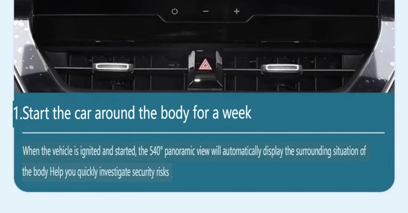 3D 360° Panoramic Camera System For New Toyota Prado - HD Night Vision Parking Assistant With 4 Channel DVR & Loop Recording_autovado.com