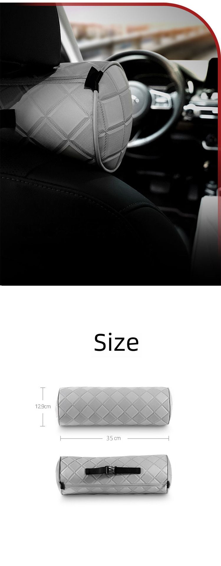 Korea new car neck pillow car advanced neck pillow pillow Universal Car Seat Headrest pillow wholesale_autovado.com