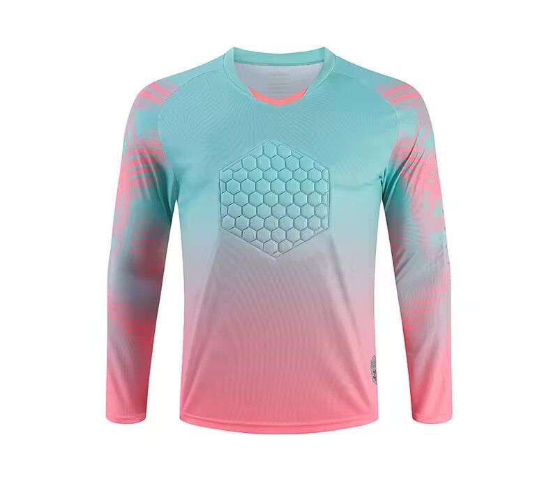 Men's Clothing goalkeeper uniform long sleeve training competition cross-border goalkeeper uniform jersey chest elbow pads football uniform suit_autovado.com