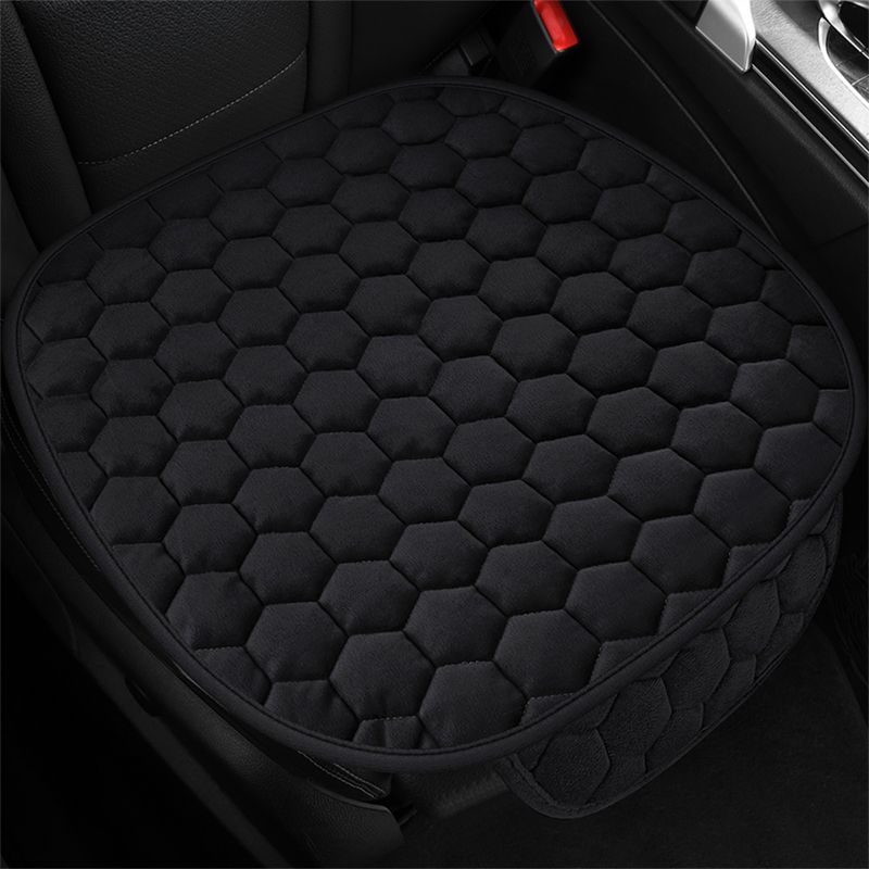 Car Front Rear Warm Seats Cushion Protector Plush Cover Autumn Winter Universal For Sedan Hatchback SUV Seat Mat_autovado.com