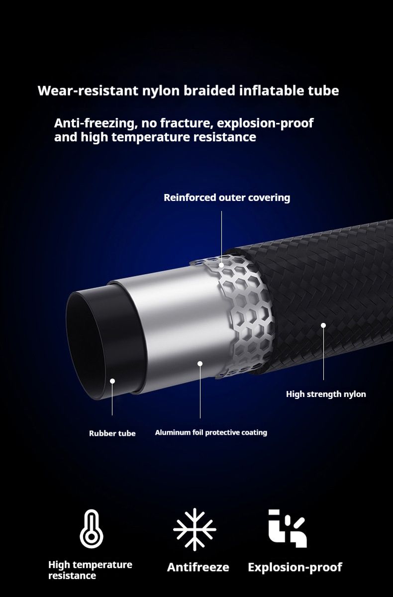 Car mounted inflation pump, portable electric car tire inflation pump, automatic high pressure_autovado.com