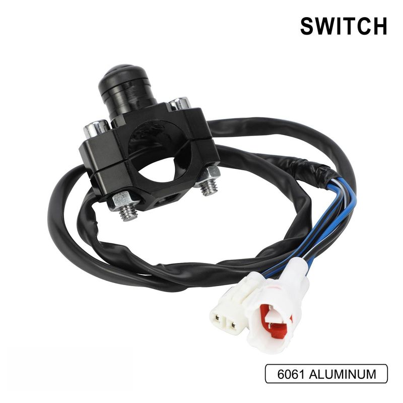 Universal Motorcycle Starter Switch - High-Quality Aluminum Alloy Upgrade For Enhanced Durability & Performance_autovado.com