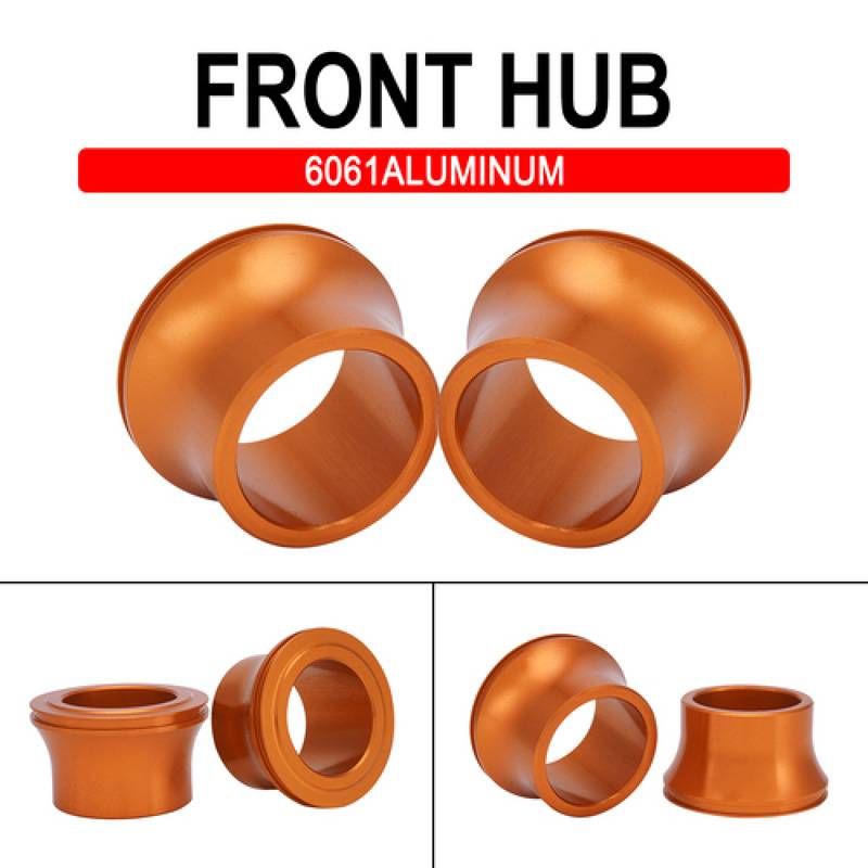 J-20 Front Hub Spacer For Electric Dirt Bike Modification - Universal Fit 4x6x2mm (Orange, Blue, Gold, Black)_autovado.com