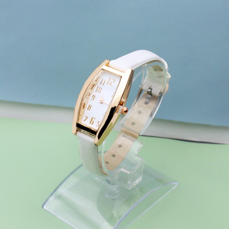 Women's square watch belt quartz watch_autovado.com