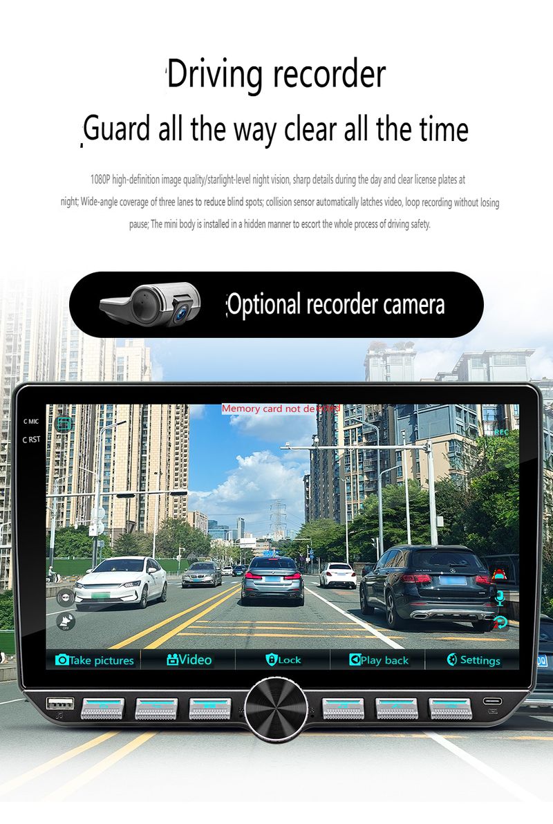 10.1" 8-Core 4G Android Car Stereo With Wireless CarPlay - HD Touchscreen GPS Navigation System & Backup Camera, Bluetooth 5.0 Support Android Auto_autovado.com