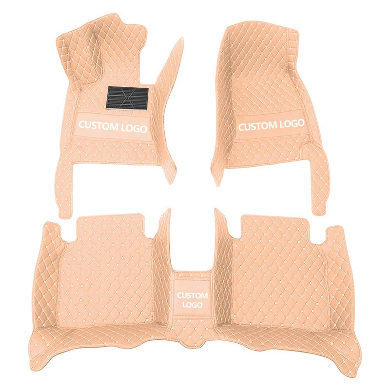 Car Carpet Car Floor Mats Suitable for BMW- 5 series E34 E39 E60 E61 F07 F10 F11 F18 G30 G31 G38 Waterproof Leather Car Mats_autovado.com