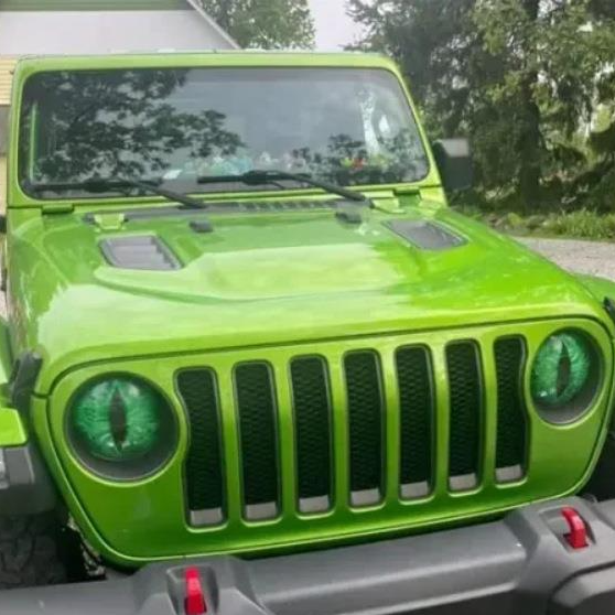 Beast Eyes Car Stickers Wrangler Headlight Stickers Beast Eyes Headlight Decals Headlight Stickers_autovado.com