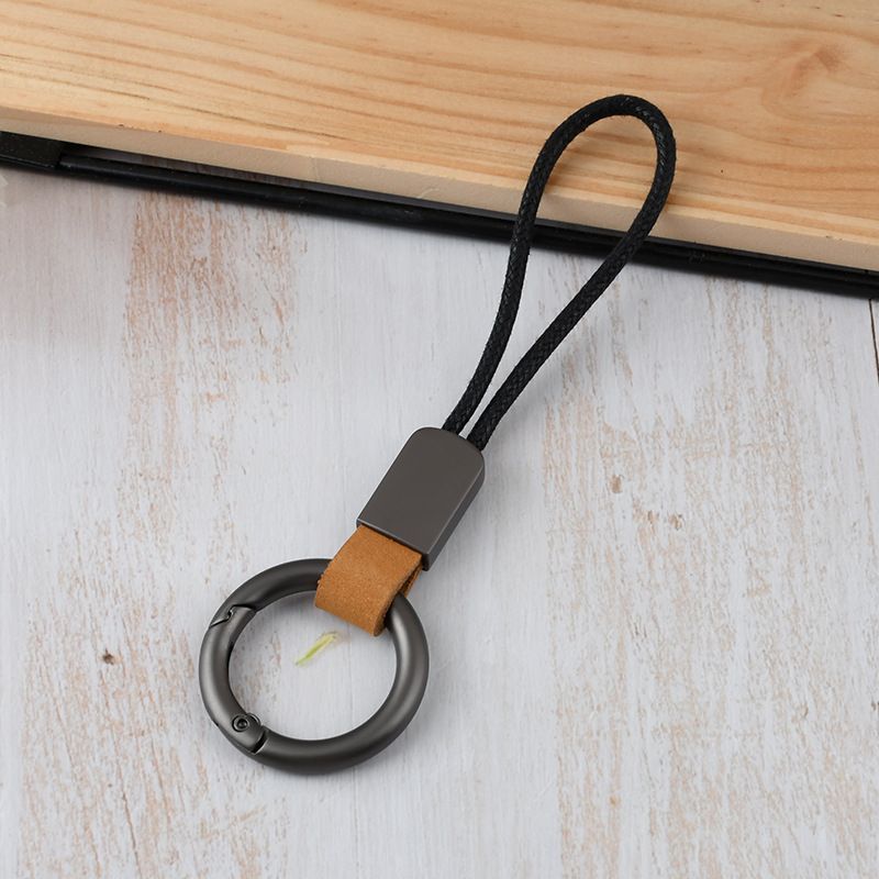 Key Pendant Simple Cowhide Key Chain Automotive Key Chain_autovado.com