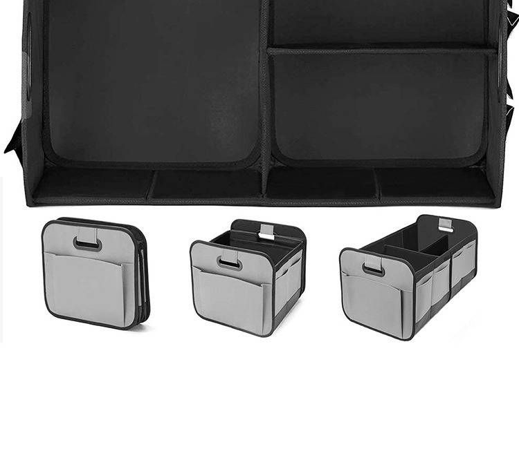 Car Storage Organizer – Foldable Oxford Trunk Box (Waterproof & Multi-Compartment)_autovado.com
