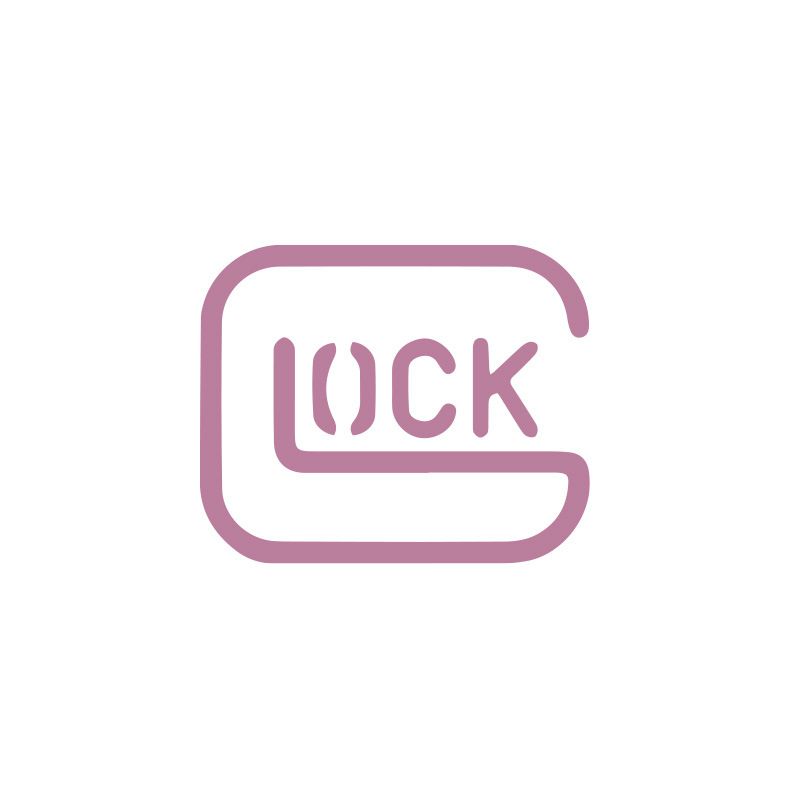 personality fashion creative stickers GLOCK English letters car stickers pattern_autovado.com