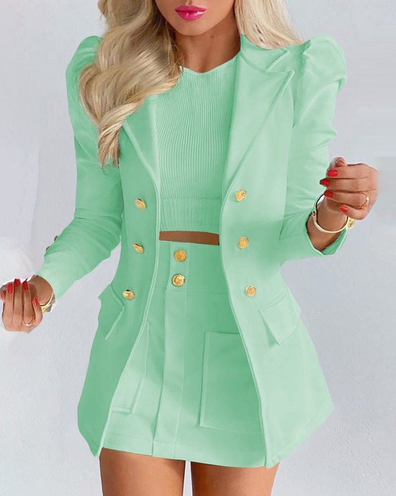 Women's Fashion Casual Suit Clothing Blazers_autovado.com