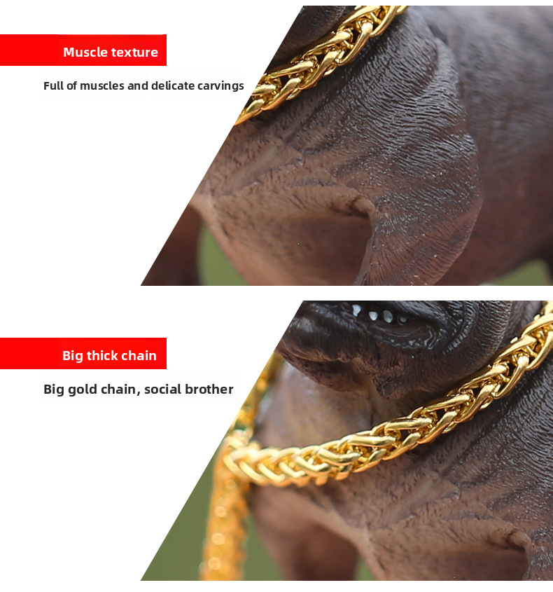 Bull Terrier Personality Creative Interior Sedan Dashboard Decoration High-end Car Accessories_autovado.com