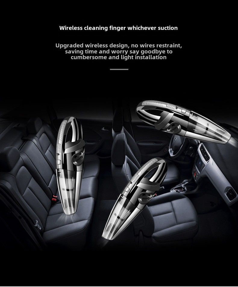 Car vacuum cleaner portable handheld wireless vacuum cleaner high-power wet and dry vacuum cleaner dust remover household_autovado.com