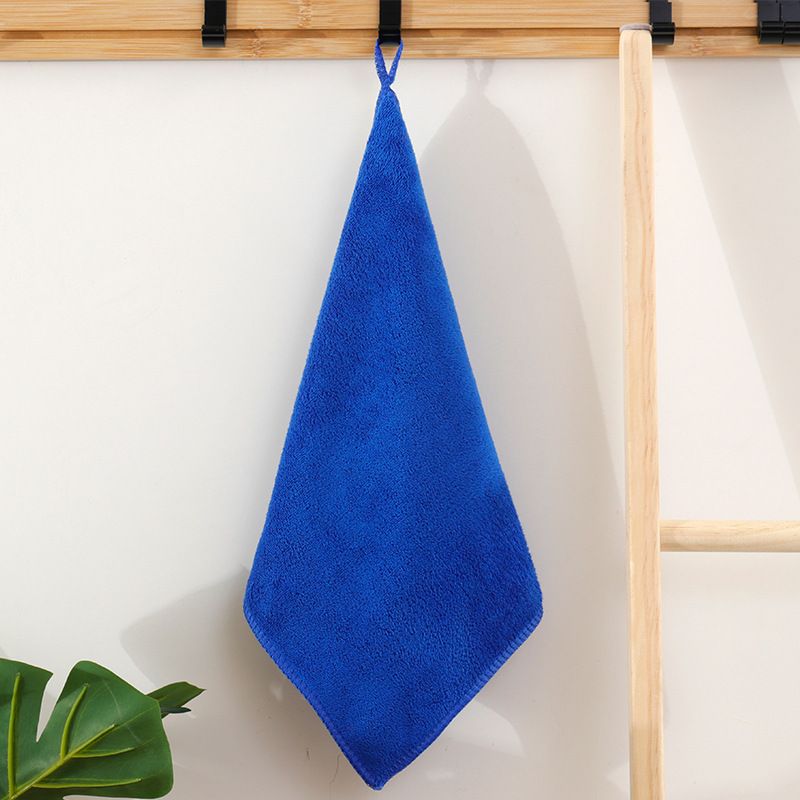 Microfiber Small Square Absorbent Household Hand Dry Hair Towel, Car Accessories_autovado.com