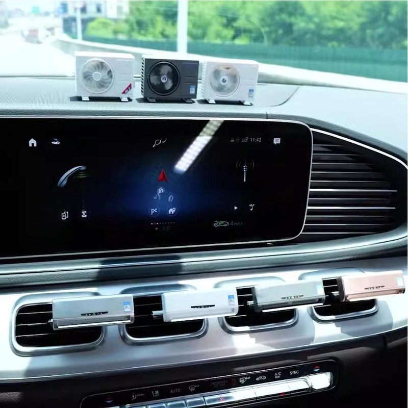 Car Mounted Conditioning Model Accessories Perfume Durable High-end Odor Removal Air Outlet Solar Car Interior Fragrance_autovado.com