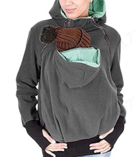 Women's Clothing Autumn and Winter Three in One Removable Baby Bag Mother Sweater Jacket Women's Clothing_autovado.com