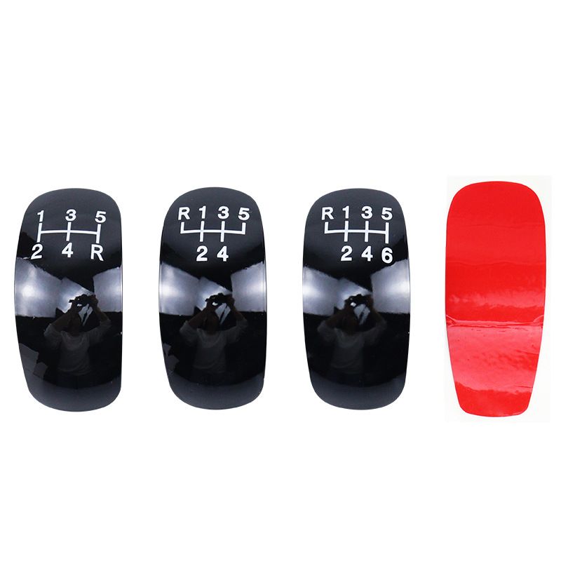 Hot Selling Universal Car PU Rod Ball Handball Genuine Leather Knob 3 Gear Shift Head_autovado.com