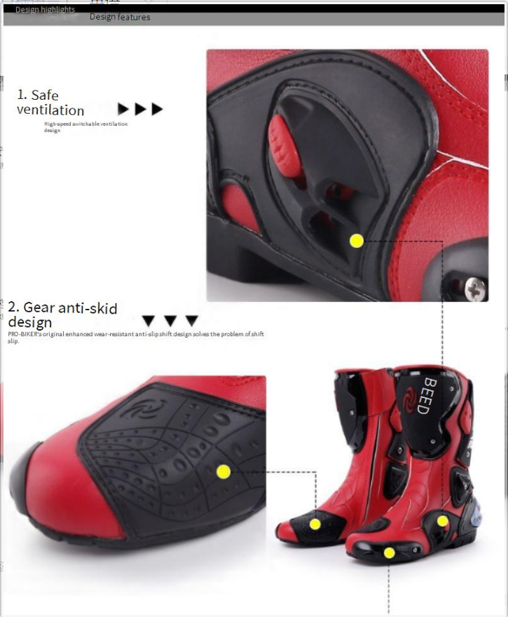 Motorcycle Accessories & Parts road riding boots road racing long boots four seasons anti fall motorcycle mountain bike long_autovado.com