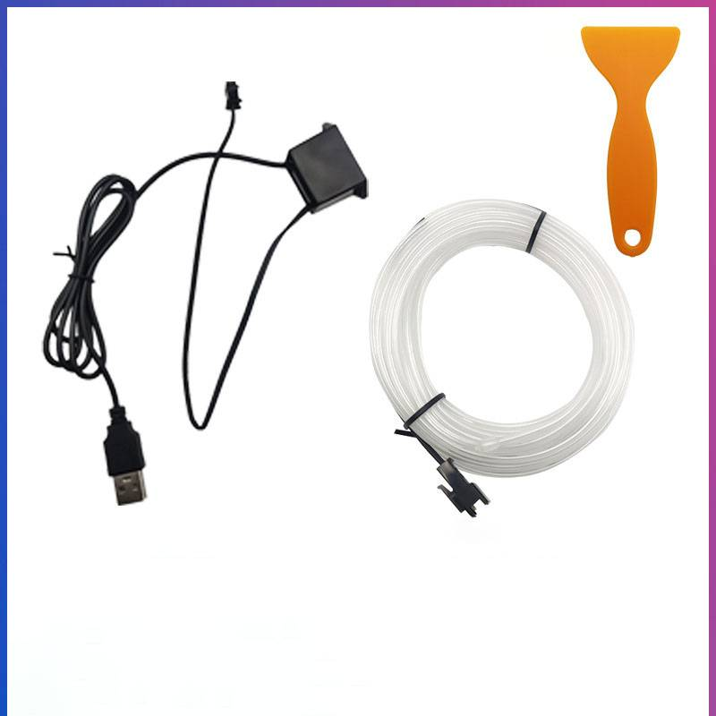 EL cold light guide car atmosphere light bar car atmosphere light universal model _autovado.com