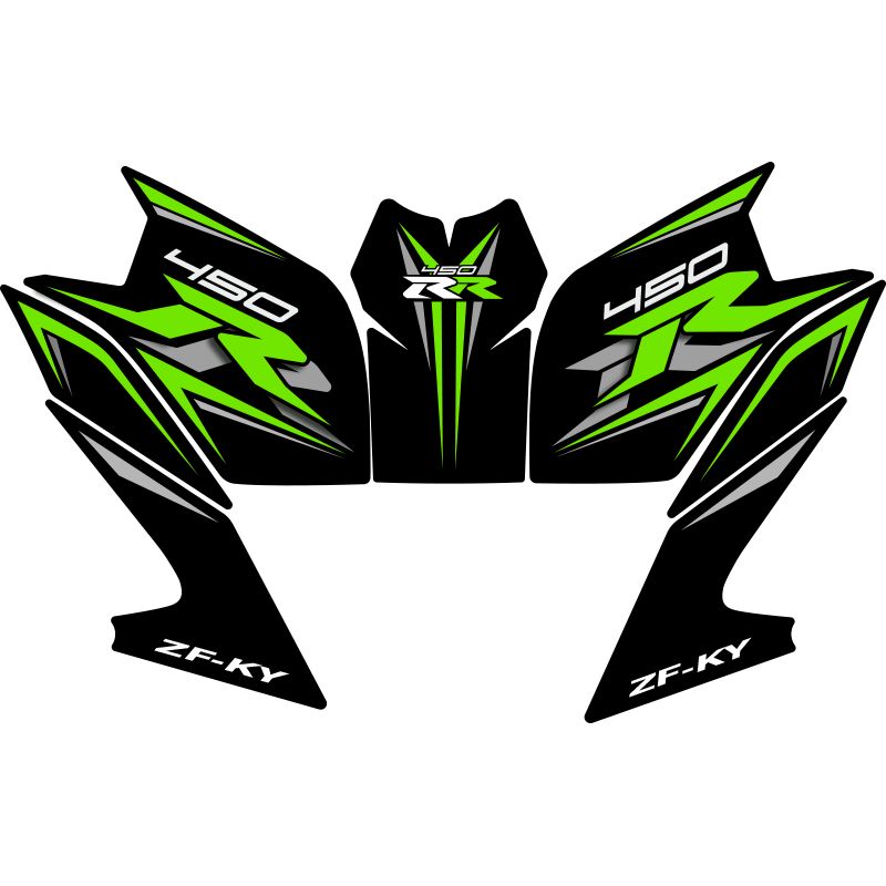 Suitable For Kaiyue 450RR Fuel Tank Wear And Anti Slip Fishbone Protective Sticker, Decorative Decal Print, Modified_autovado.com