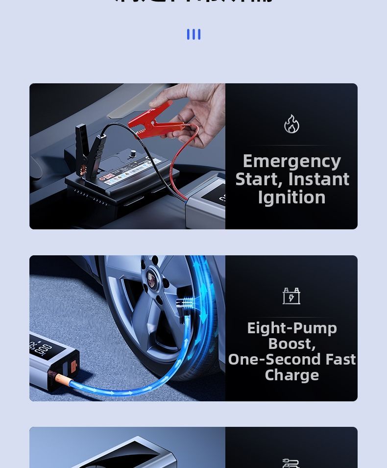 ZHINANCHE.| Electric Car Inflator & Emergency Jump Starter_autovado.com