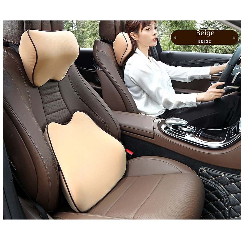 Manufacturers first-hand supply car headrest pillow neck pillow car memory cotton cervical pillow interior supplies wholesale_autovado.com