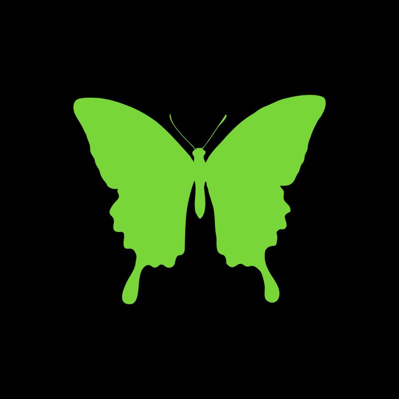 butterfly butterfly car stickers personalized car stickers rearview mirror decorative stickers_autovado.com