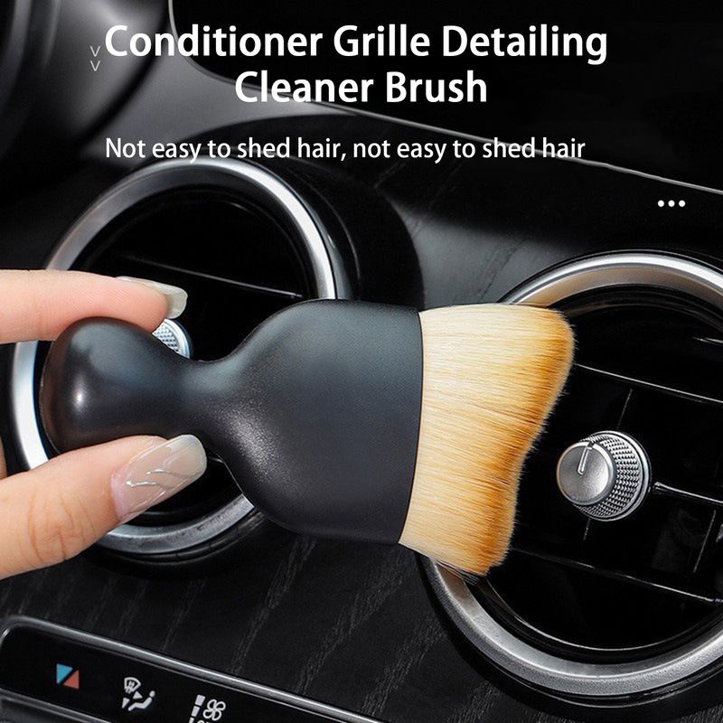 Yuanmheng Air Outlet Brush Car Crevice Dust Removal Air Conditioner Brush Car Interior Cleaning Tool_autovado.com