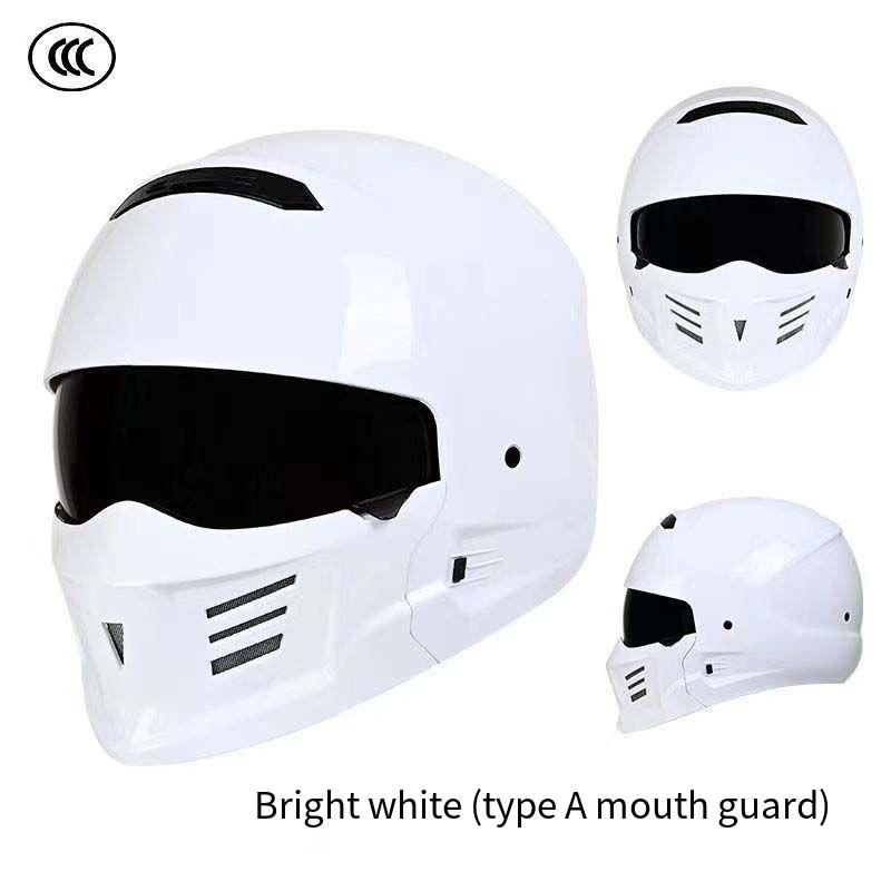 DOT & 3C Certified Retro Motorcycle Half Helmet With Bluetooth – Samurai Black Scorpion Design – Vintage Harley Style For Men_autovado.com