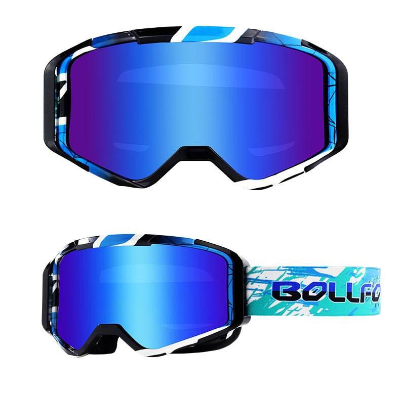 Motorcycle Goggles For Adults – UV Protection, Anti-Fog, Interchangeable Lenses – Off-Road, Motocross, ATV Riding – Lightweight & Durable PC Frame_autovado.com