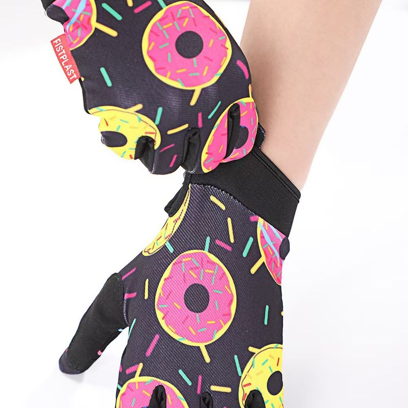 Fistplasma Sports Gloves, Four Season Donuts, Men's Women's Touch Screen, Skiing, Driving, Cycling, And Outdoor Driving_autovado.com