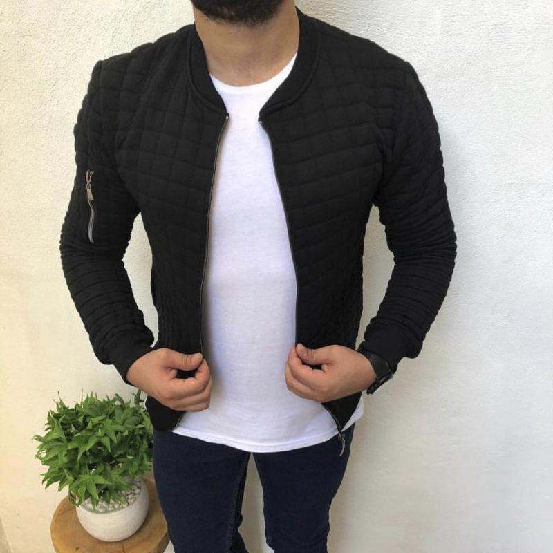Men's jackets, zipper jackets, suitable for spring and autumn outdoors_autovado.com