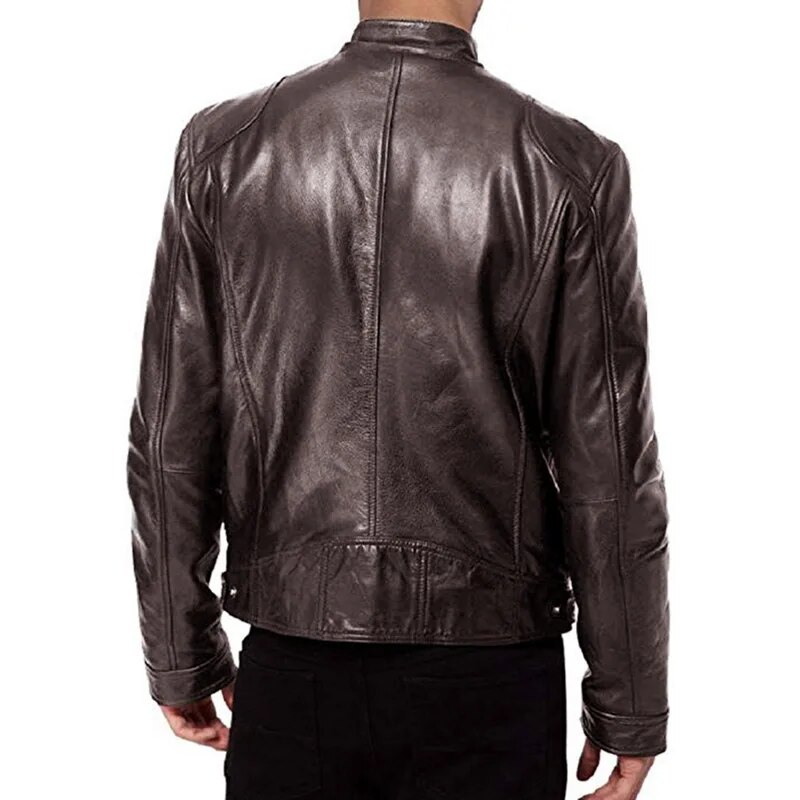 Leather Jacket Men Men's Leather Jackets_autovado.com