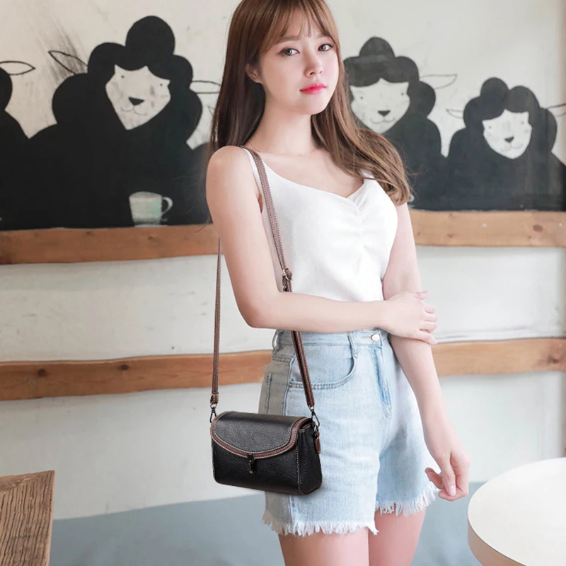 Fashion Crossbody Flap Shoulder Bags Women PU Leather Small Handbag Messenger Purse Vintage Female Clutch_autovado.com