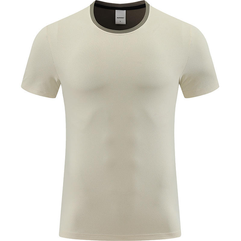 Men's Clothing Sports Short-Sleeved T-Shirts Casual Tops Fitness Training Clothes Quick-Drying Clothes Running_autovado.com