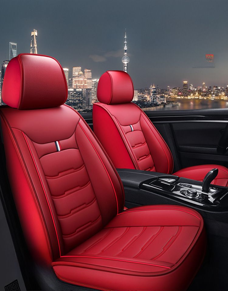 2021 new car seat cushion is suitable for overseas websites to send full leather seat cushion four seasons universal car cover wholesale_autovado.com