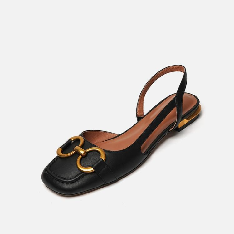 Women's new summer vintage French flats Fairy single shoes_autovado.com