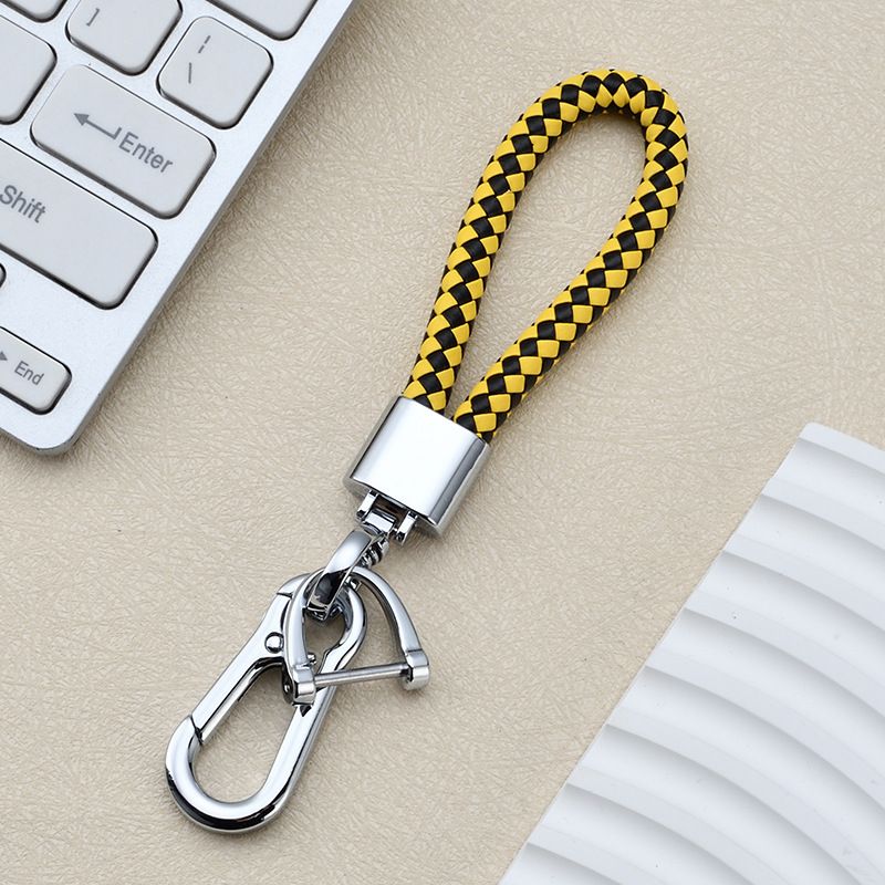 Creative Internet Celebrity Keychain Women's Car Rope Keychain Cute Ins School Bag Pendant Chain Ring Keychain_autovado.com